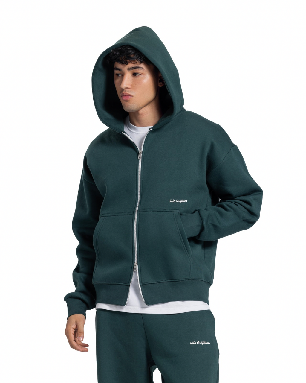 Hilo zip-up hoodie (male)