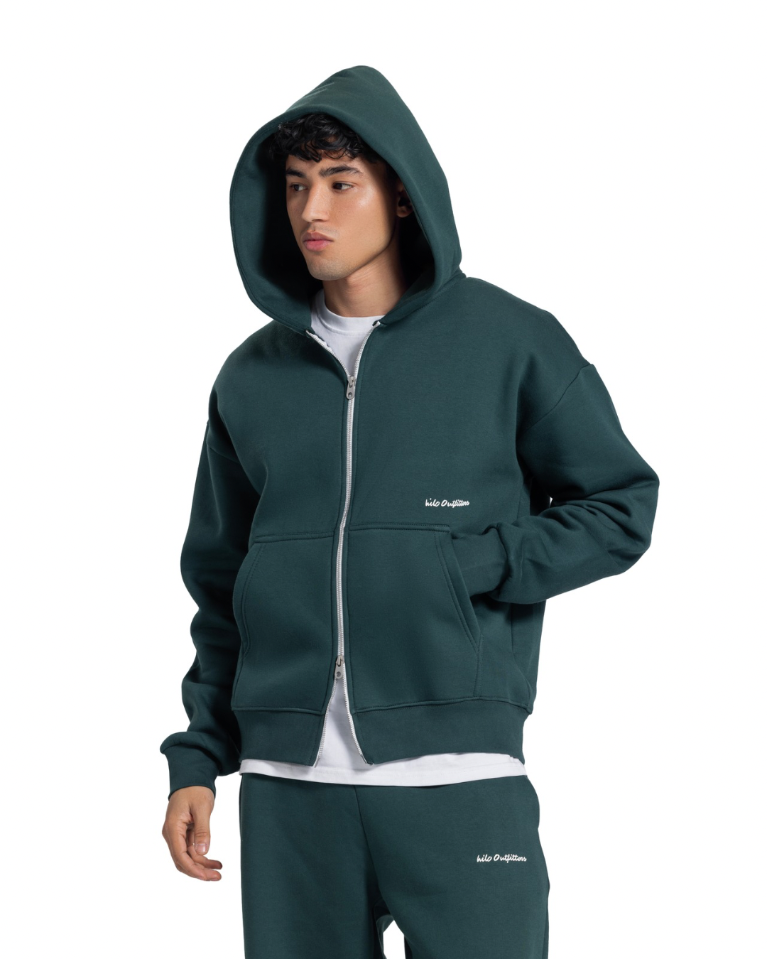 Hilo zip-up hoodie (male)