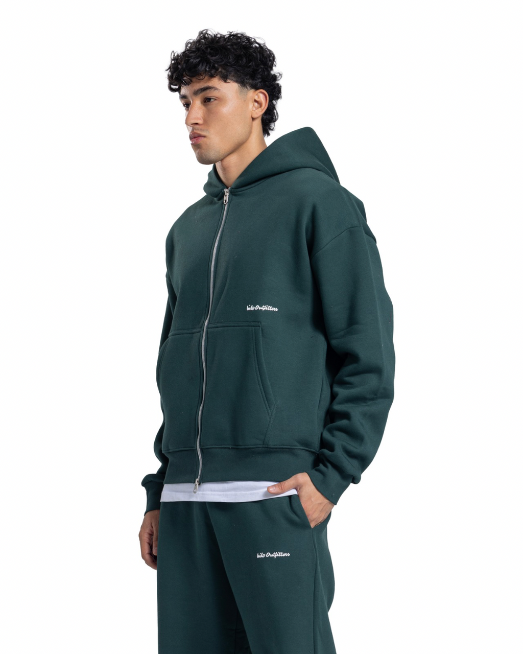 Hilo zip-up hoodie (male)