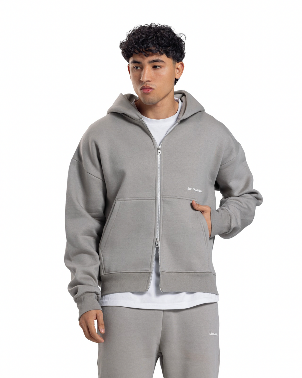 Hilo zip-up hoodie (male)