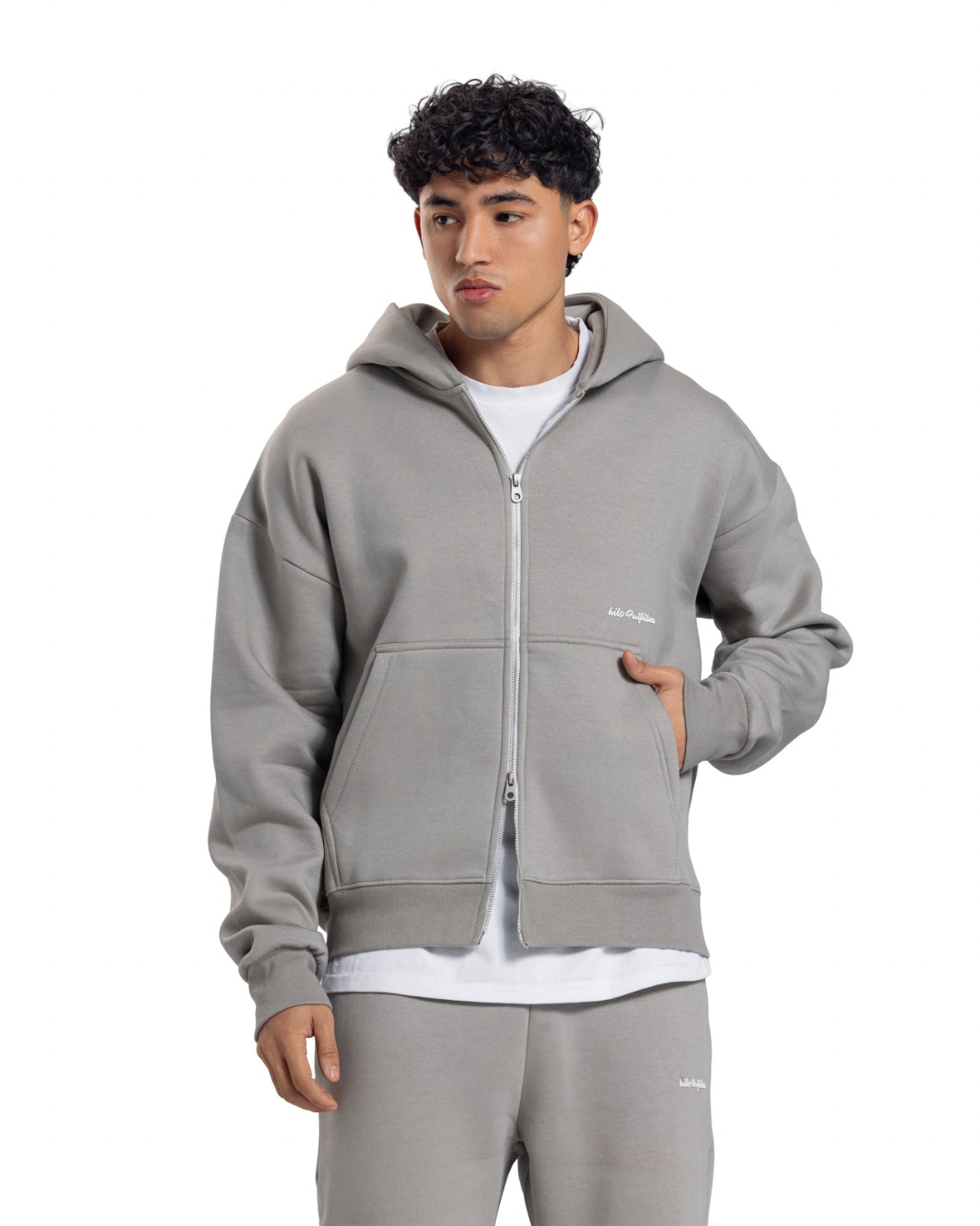 Hilo zip-up hoodie (male)