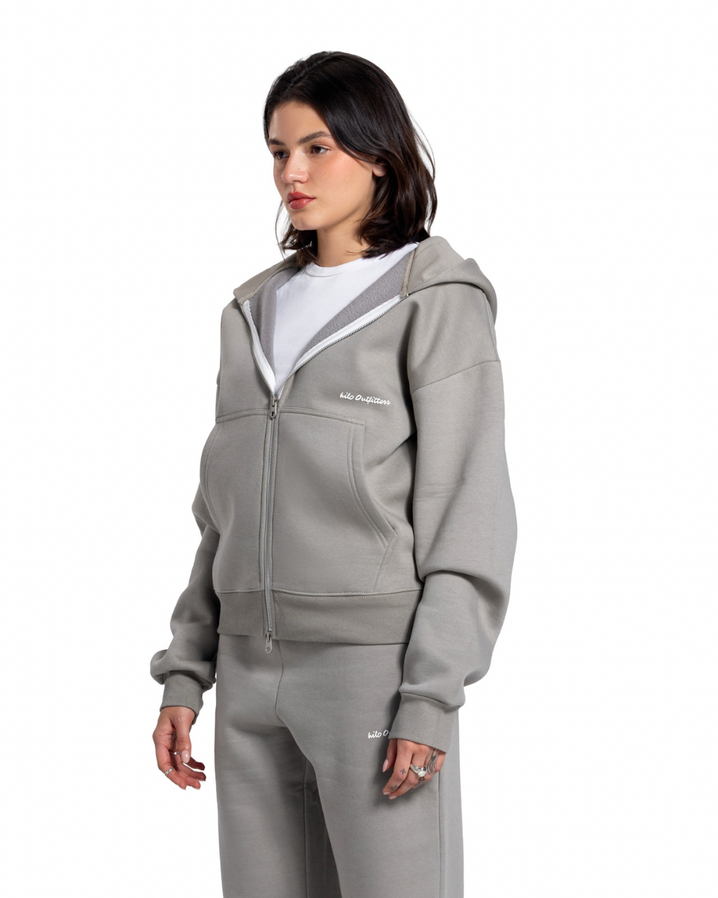 Hilo zip-up hoodie (female)