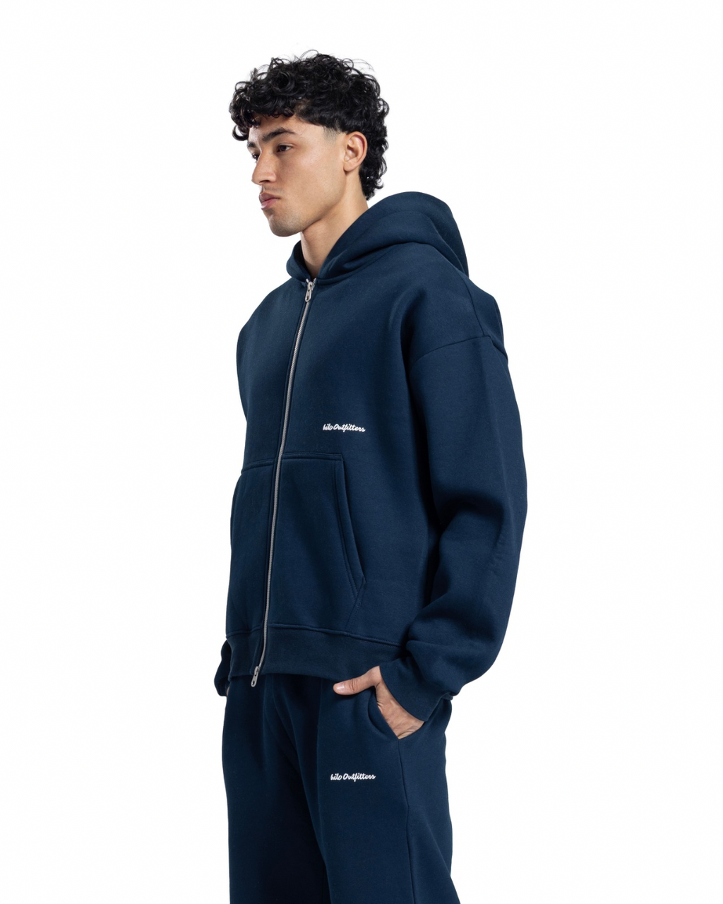 Hilo zip-up hoodie (male)