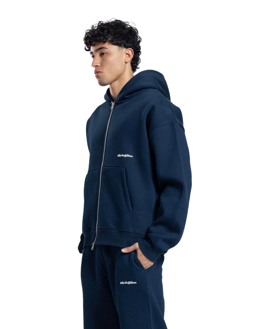 Hilo zip-up hoodie (male)