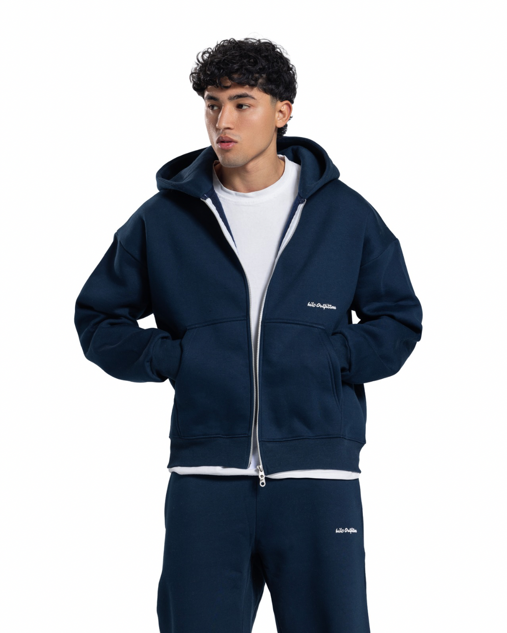 Hilo zip-up hoodie (male)