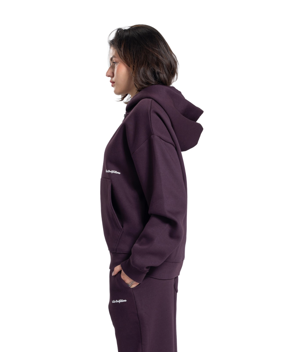 Hilo zip-up hoodie (female)