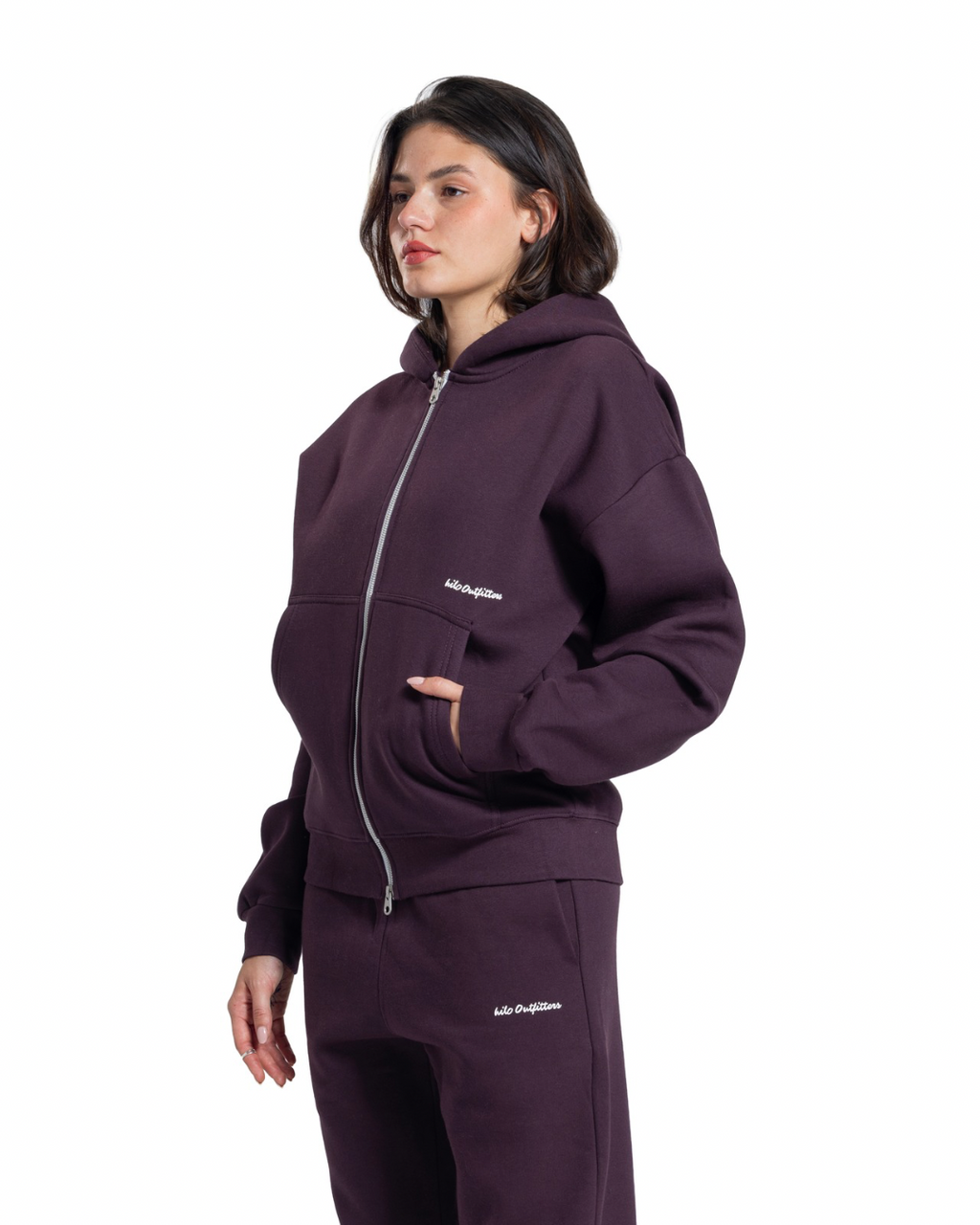 Hilo zip-up hoodie (female)