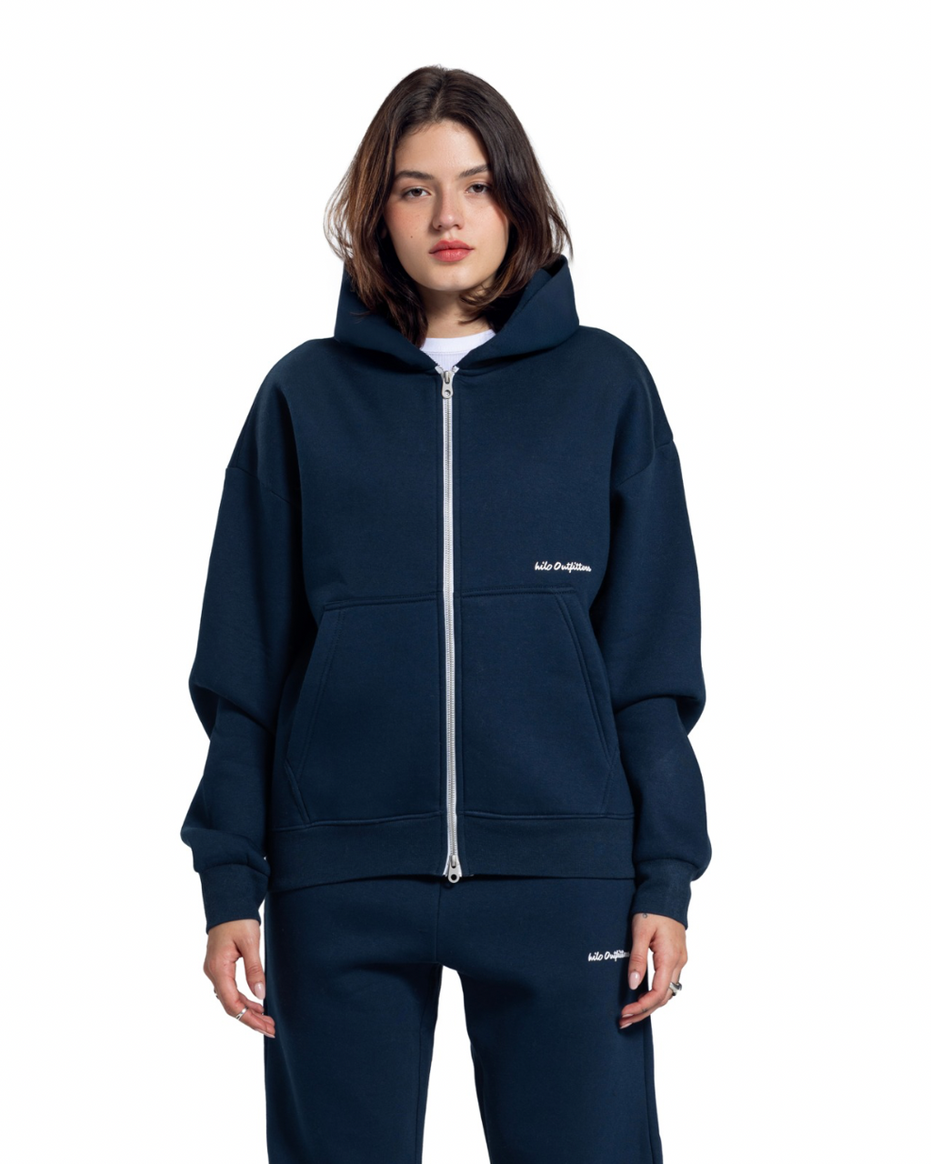 Hilo zip-up hoodie (female)
