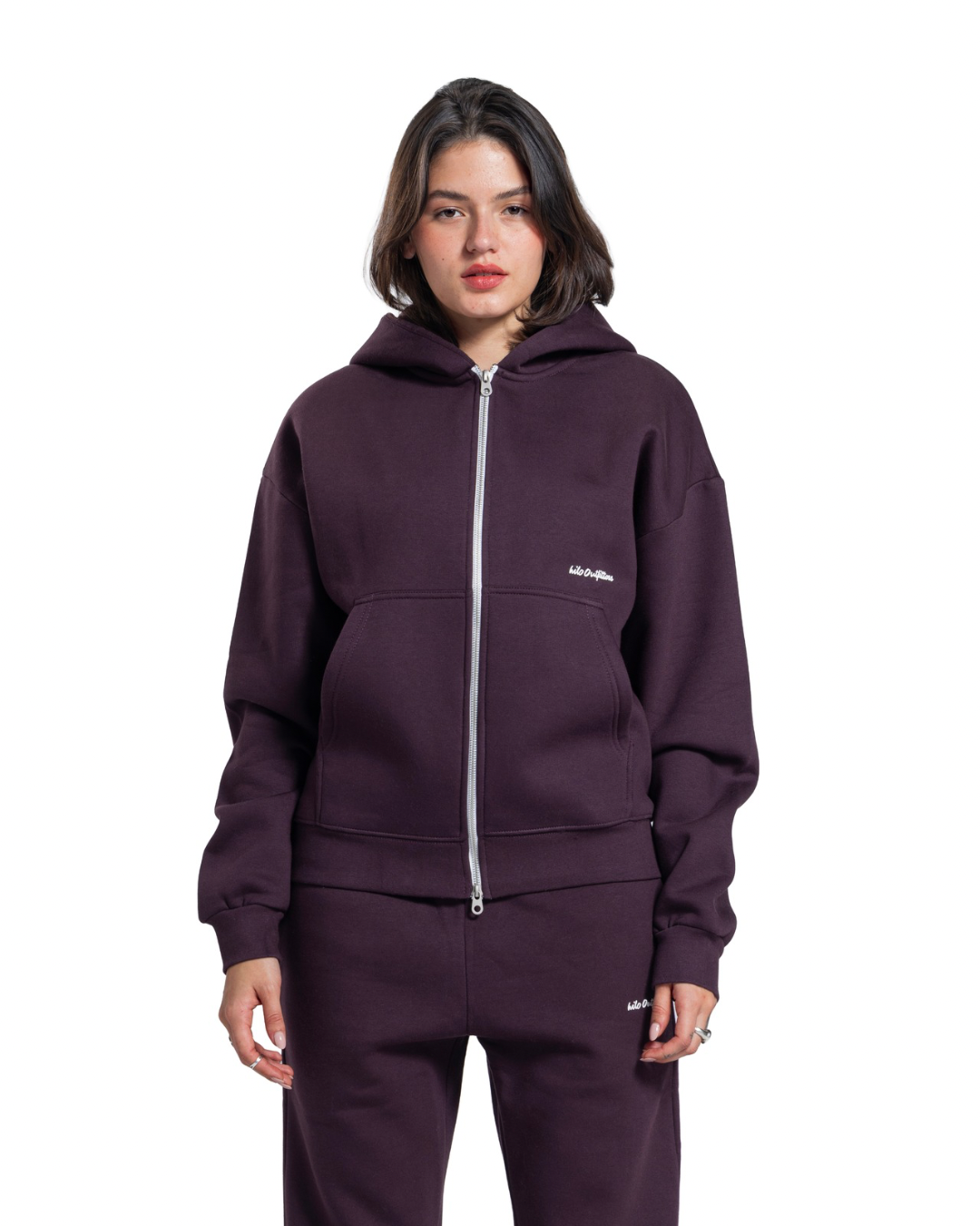 Hilo zip-up hoodie (female)