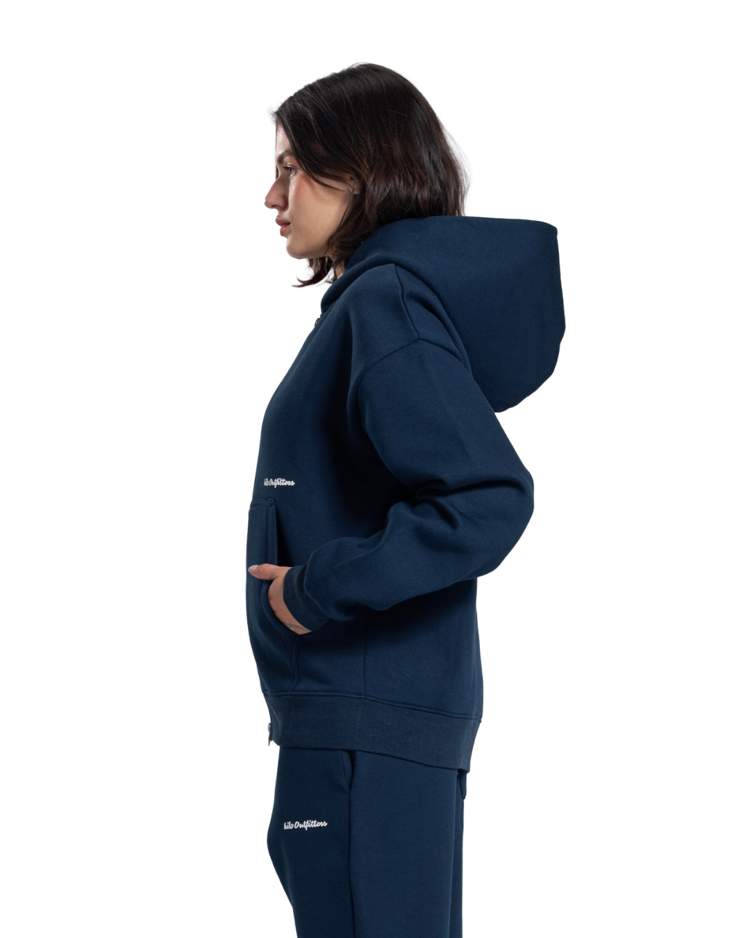 Hilo zip-up hoodie (female)