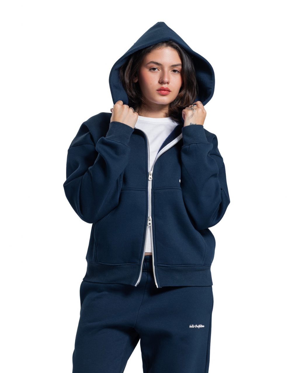 Hilo zip-up hoodie (female)