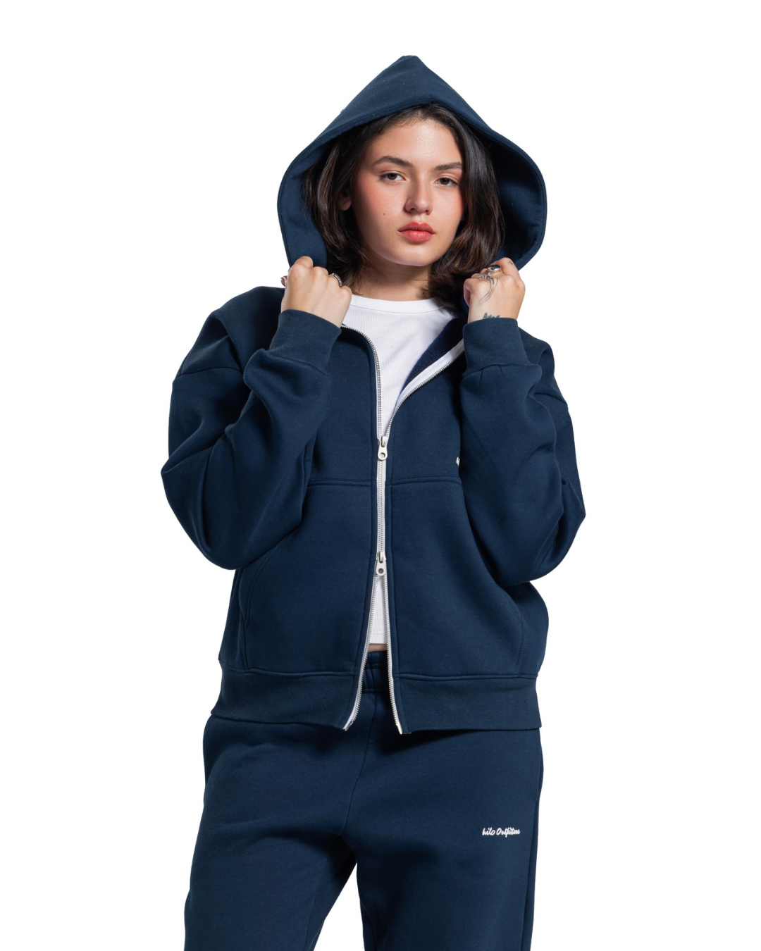 Hilo zip-up hoodie (female)