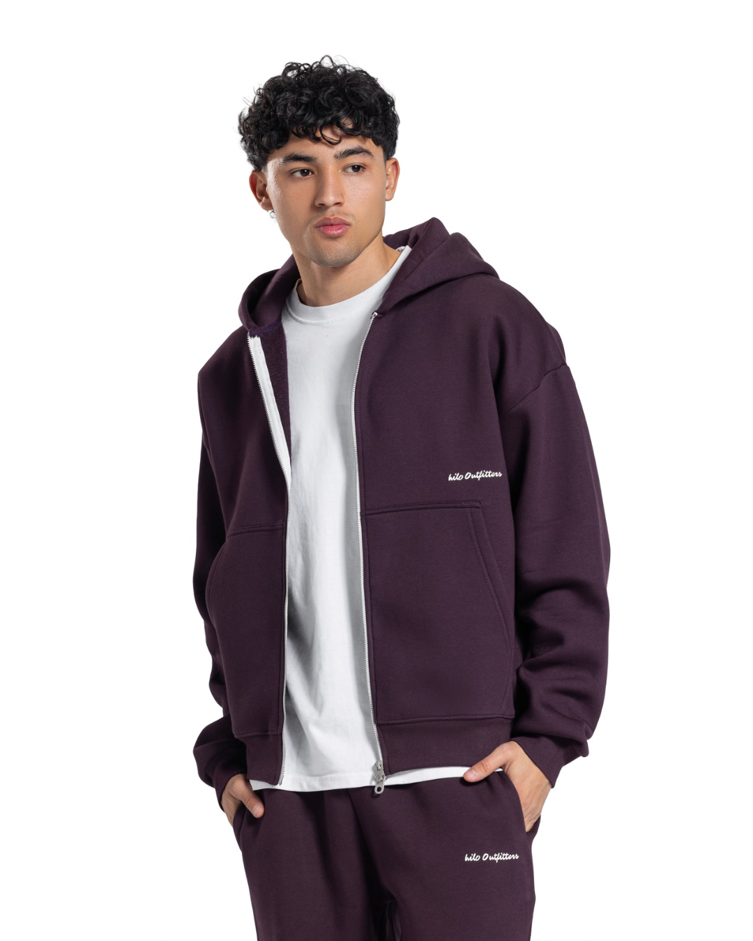 Hilo zip-up hoodie (male)