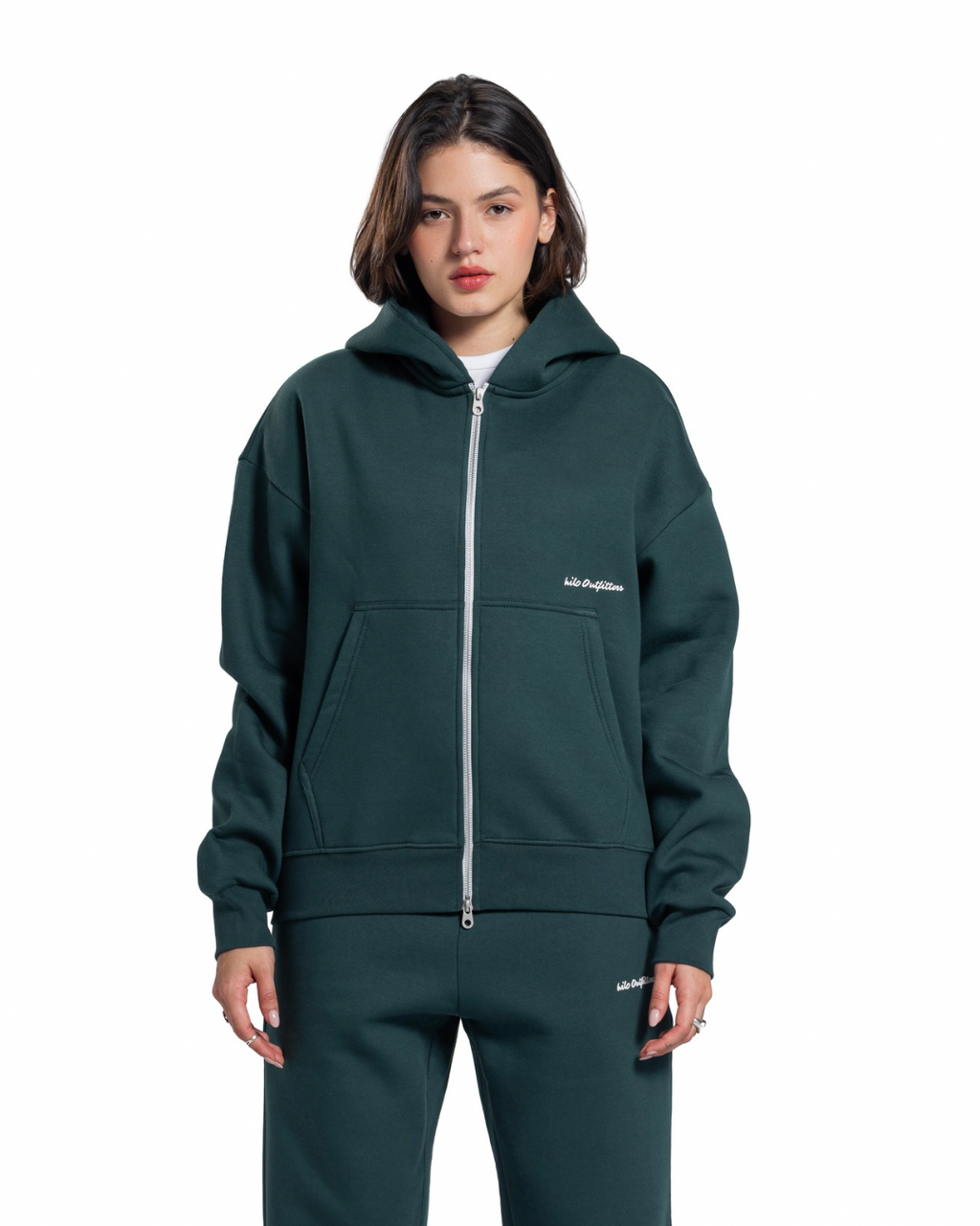 Hilo zip-up hoodie (female)