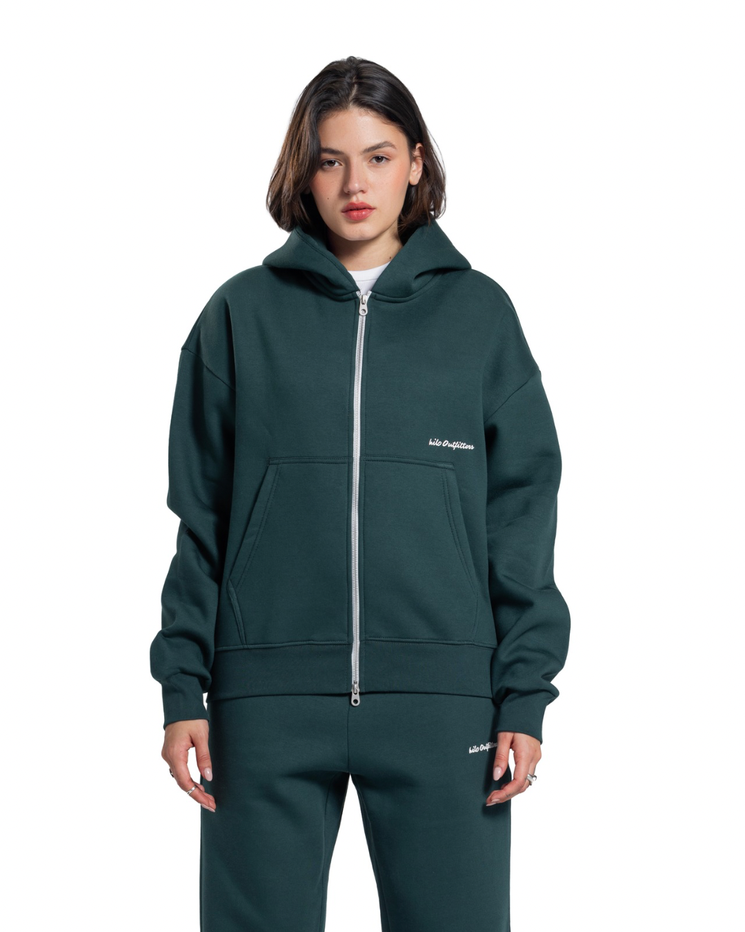 Hilo zip-up hoodie (female)