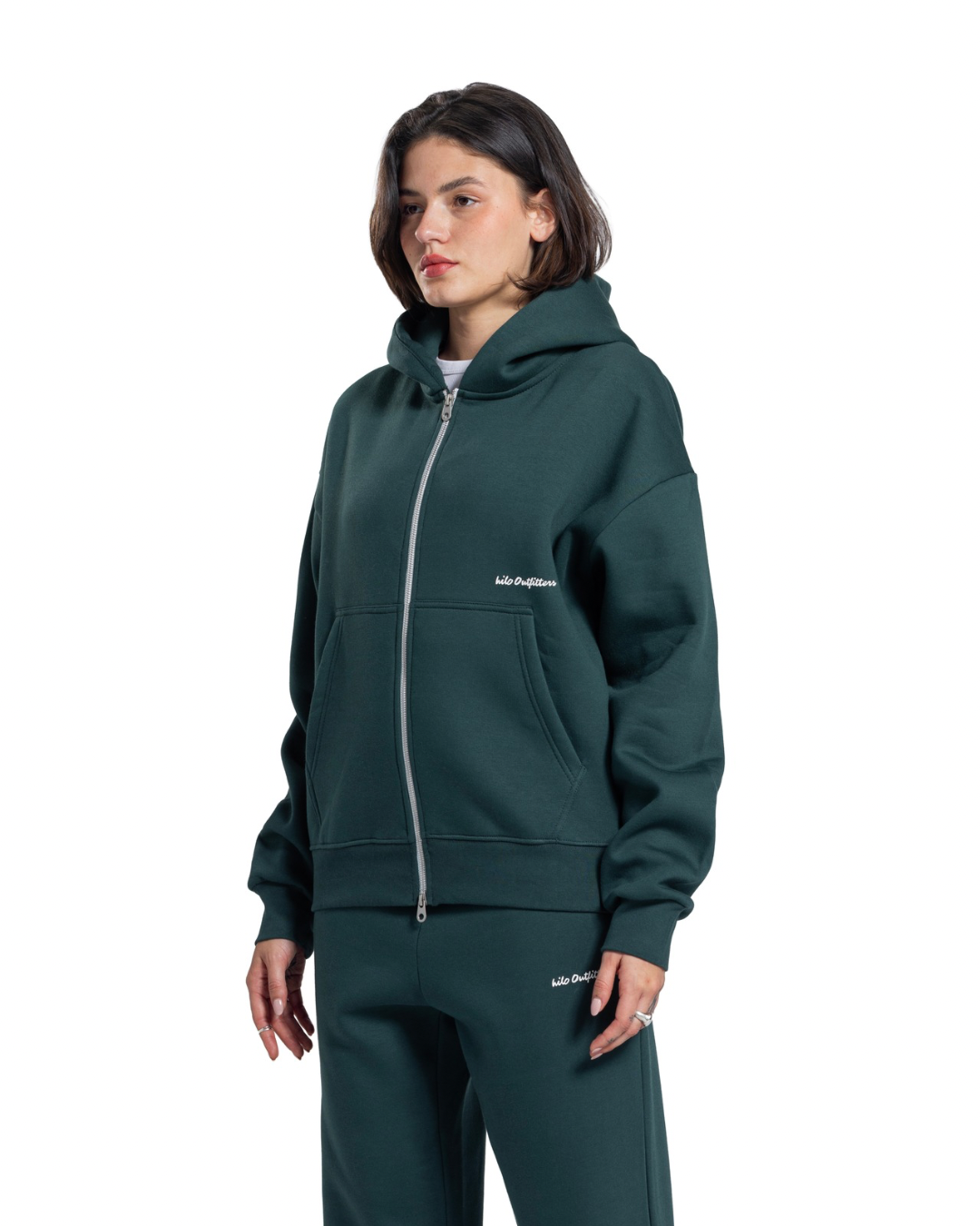 Hilo zip-up hoodie (female)