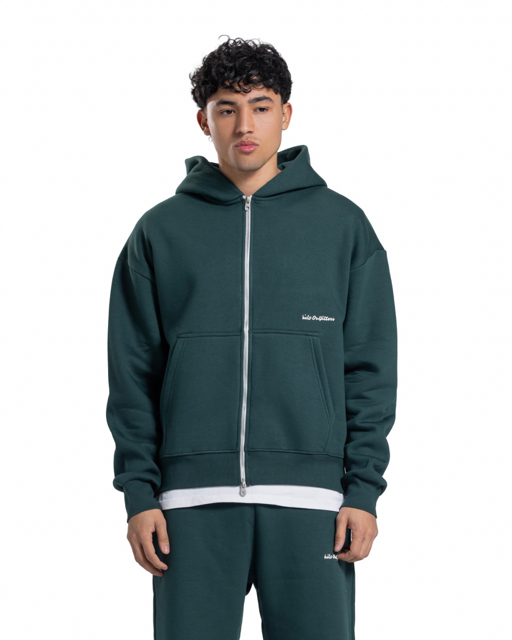 Hilo zip-up hoodie (male)